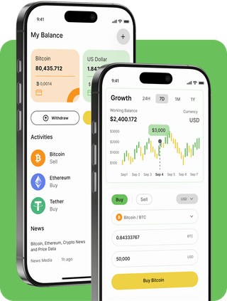 Swaparity trading platform with live market data